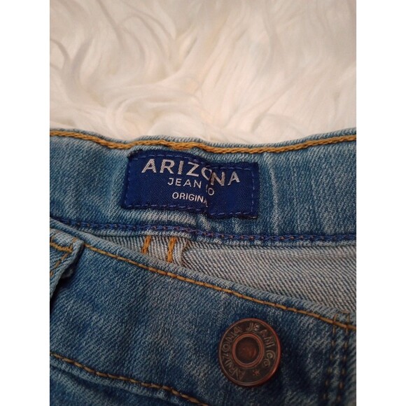 Arizona Boys Jeans Size 14 Regular Adjustable Waist 5 Pockets Blue - Picture 6 of 11